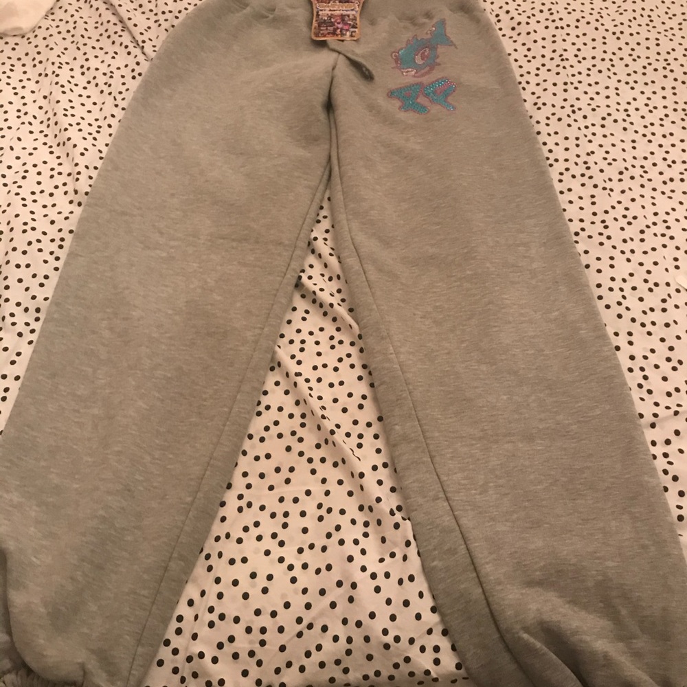 Punky fish NWT sweatpants grey